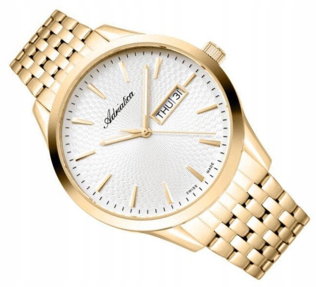 Pánské Hodinky Adriatica Klasické Švýcarské A8327.1113Q S Datumovkou