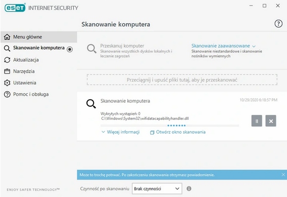 ESET Internet Security 4 st. / 1 rok nowa lic. Liczba stanowisk 4