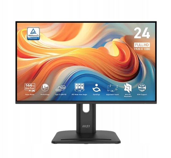 Msi Monitor Pro MP245PHGN E14 23.8 cala/LED/FLAT/144Hz/Czarny
