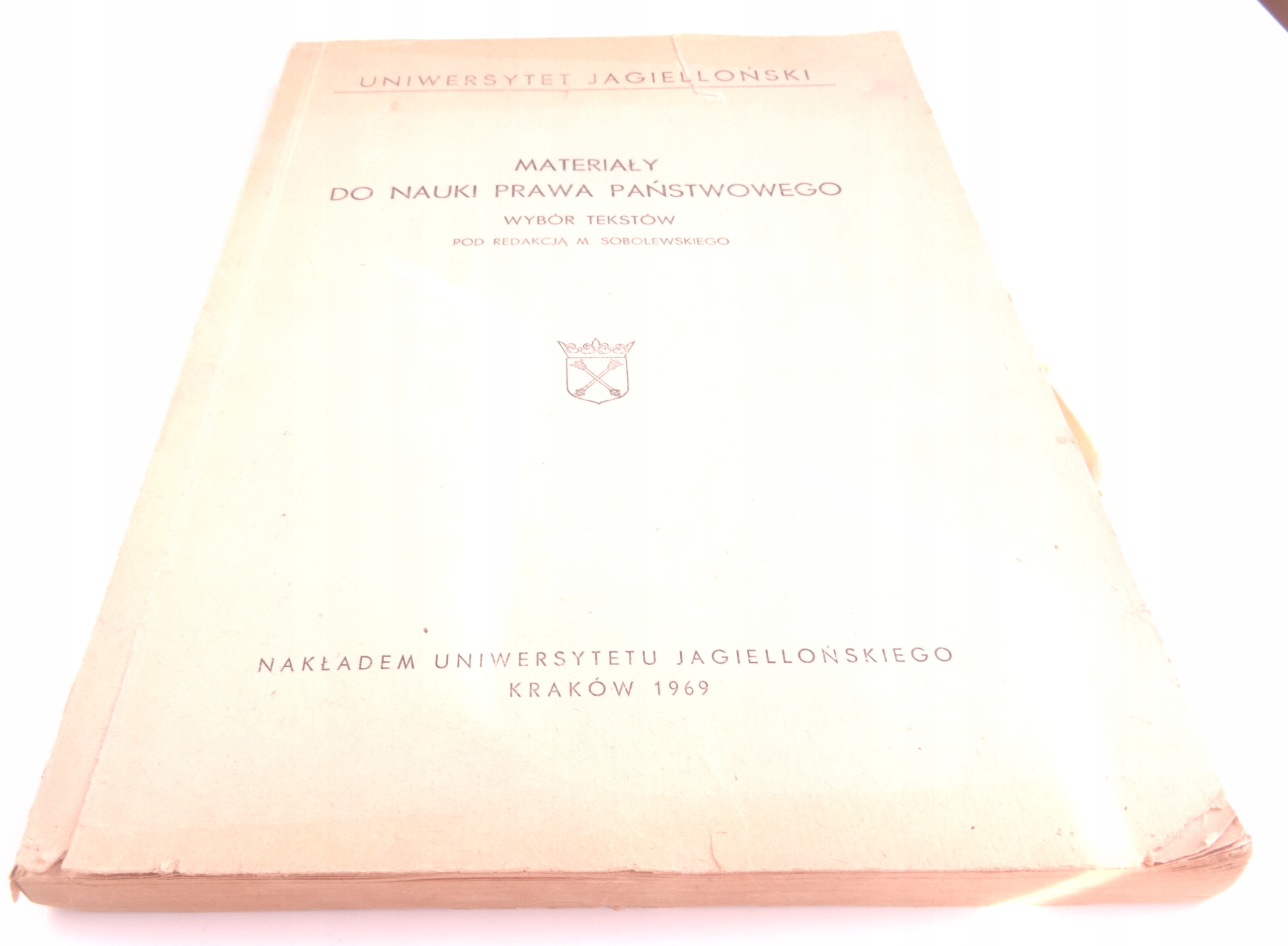 Sobolewski Materiały do nauki prawa państwowego