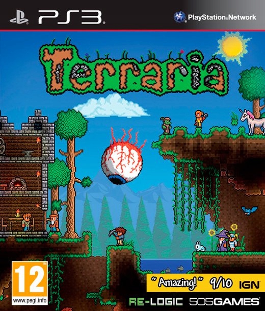 TERRARIA PS3 DLA DZIECI JAK MINECRAFT