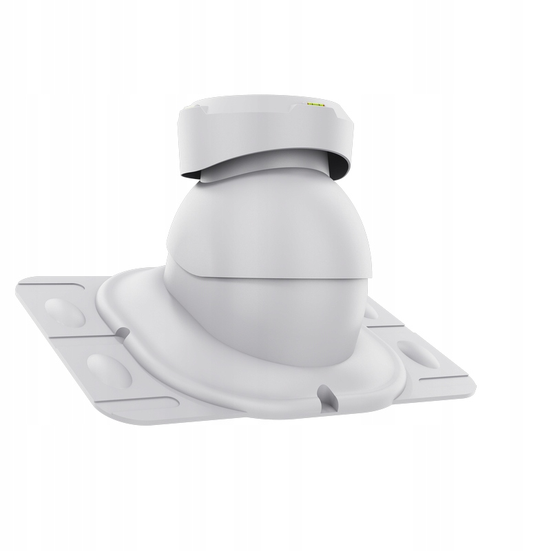 Krbový kanalizační ventilátor fi110 Univerzální Světle Šedý 7036