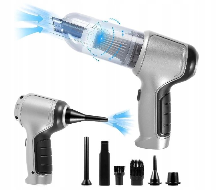 Odkurzacz bezworkowy samochodowy bezprzewodowy ręczny do domu do samochodu