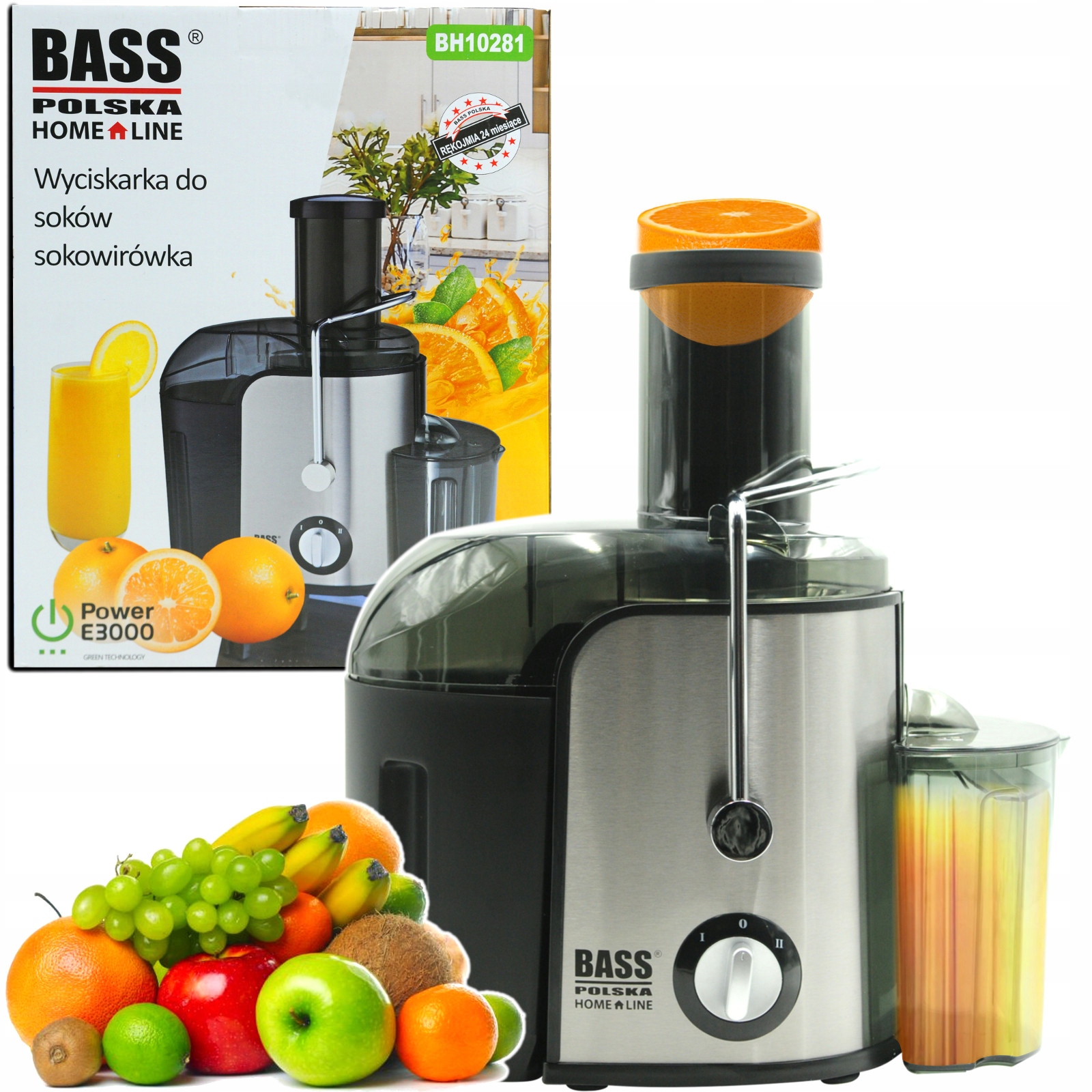 

Sokowirówka Wysokoobrotowa Wyciskarka Owoców 1800W