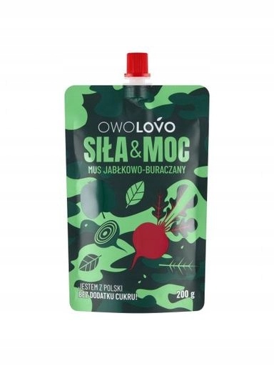 10 x Owolovo jablkovo-řepná pěna síla & síla 200 g