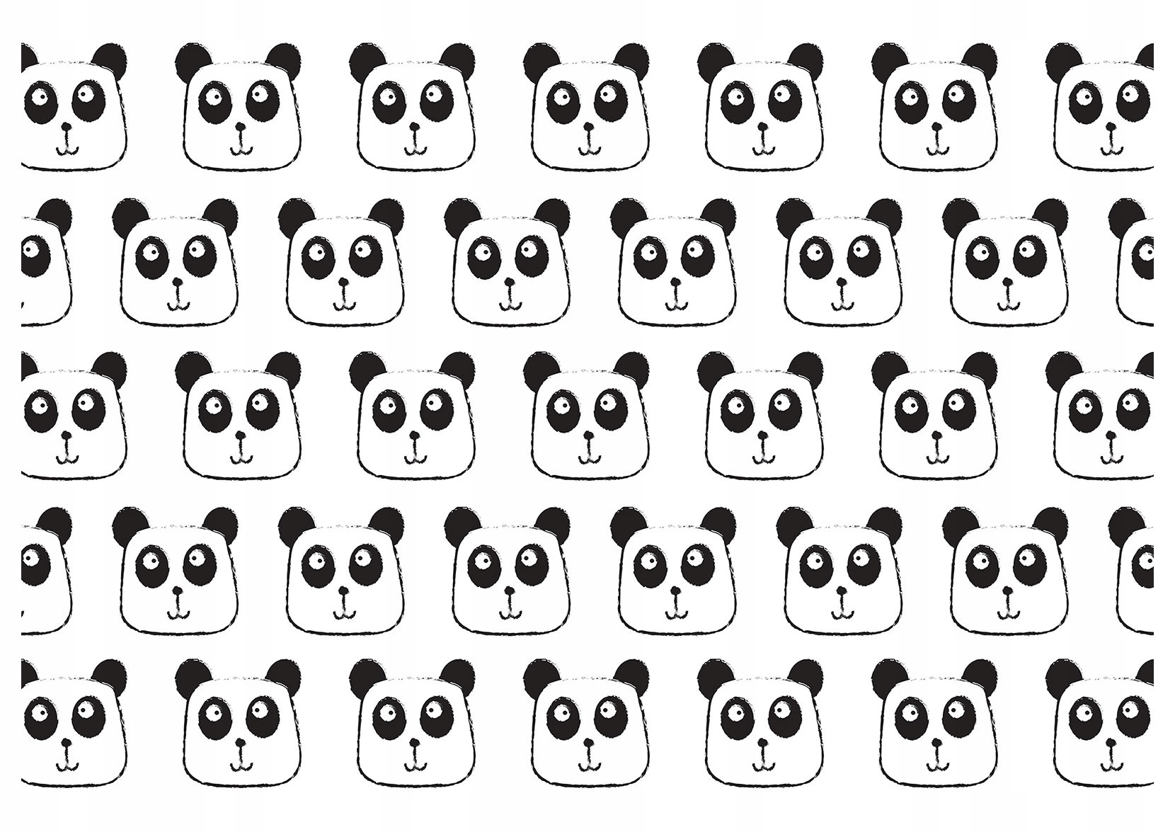 Fototapeta Panda do dětského pokoje Skandinávský styl 350x250 lepidlo