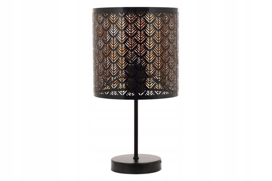 Reality černá dekorativní stolní lampa Toulouse 1xE14 40W