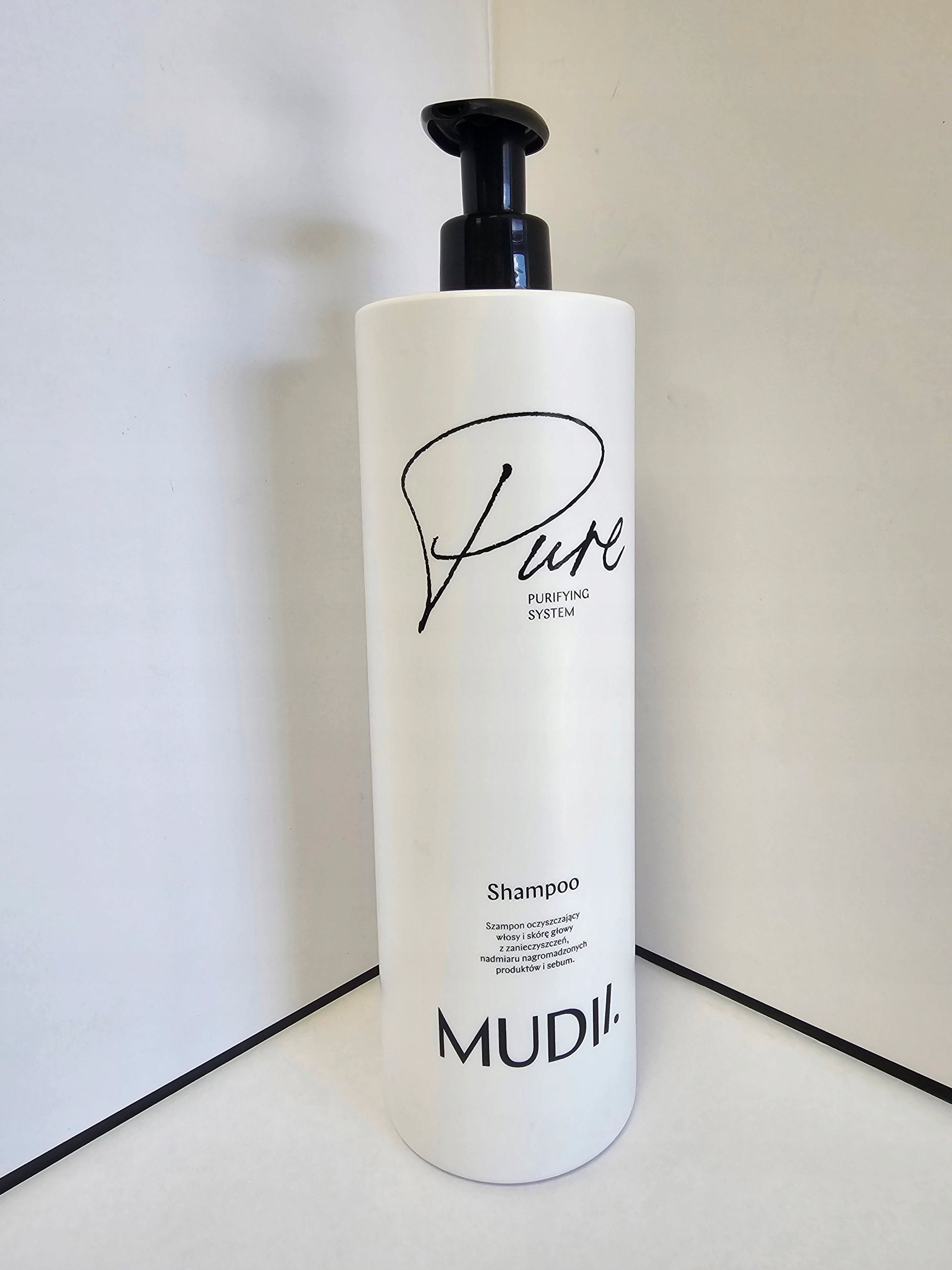 Mudii.pure Szampon Oczyszczający Włosy I Skórę Głowy 1000ML