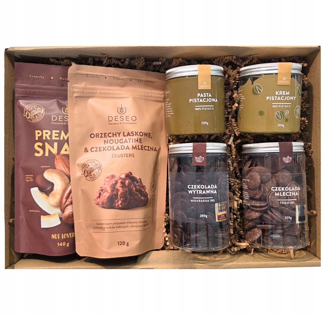 Dárková Sada Nut & Chocolate Box Deseo Dárek