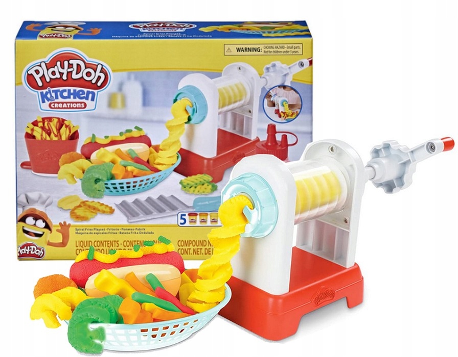 

Play Doh Ciastolina Zakręcone Frytki F1320