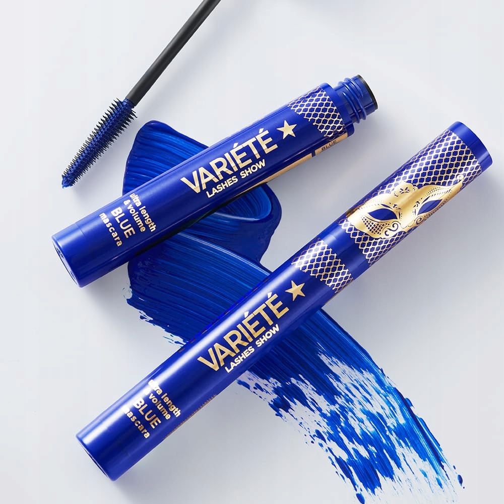 EVENLINE COSMETICS Tusz Do Rzęs Niebieski Wydłużający I Pogłębiający 24h — miniatura 3