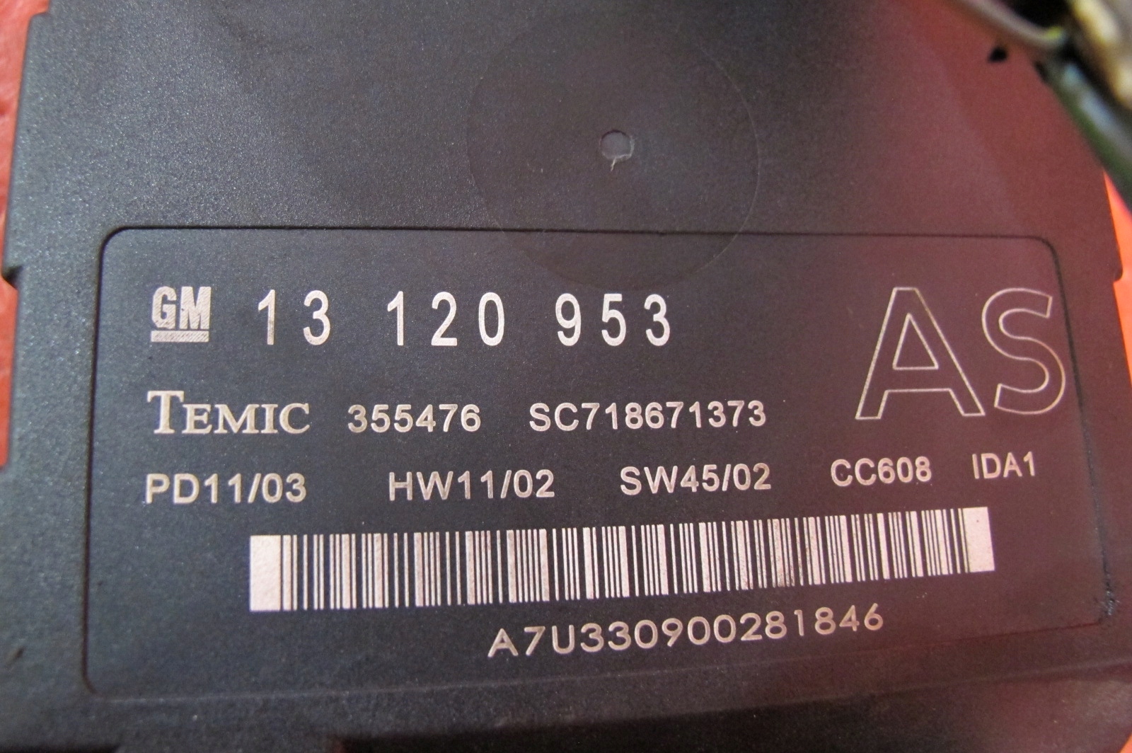 OPEL VECTRA C MODULE FUSIBLES UNITÉ COMMANDE CONFORT 24400590 13120953