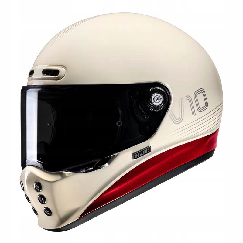 Motocyklová prilba Hjc V10 Tami White/red biela červená Darčeky