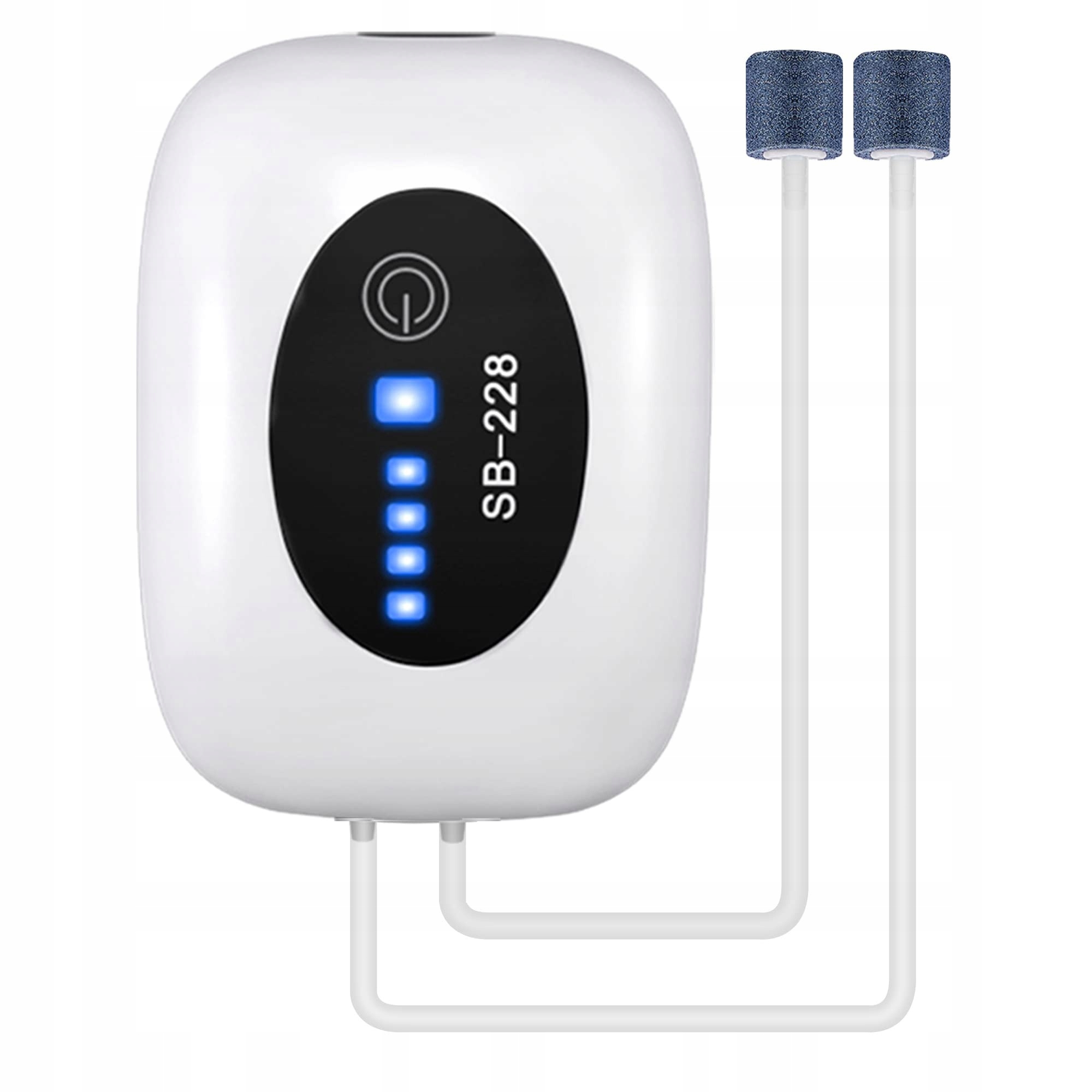 Levně Vzduchová Pumpa Do Akvária S Regulací Výkonu 4800 mAh