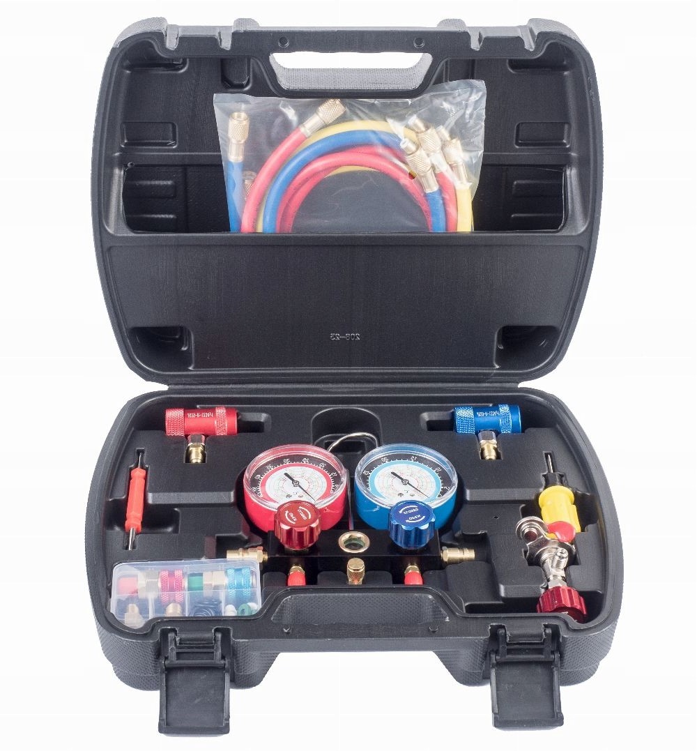 Klima Tester Manometry AZOT HYDROGEN R1234yf do znajdowania nieszelności