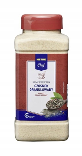 Metro Chef Česnek granulovaný 4 x 670 g sada koření velké balení