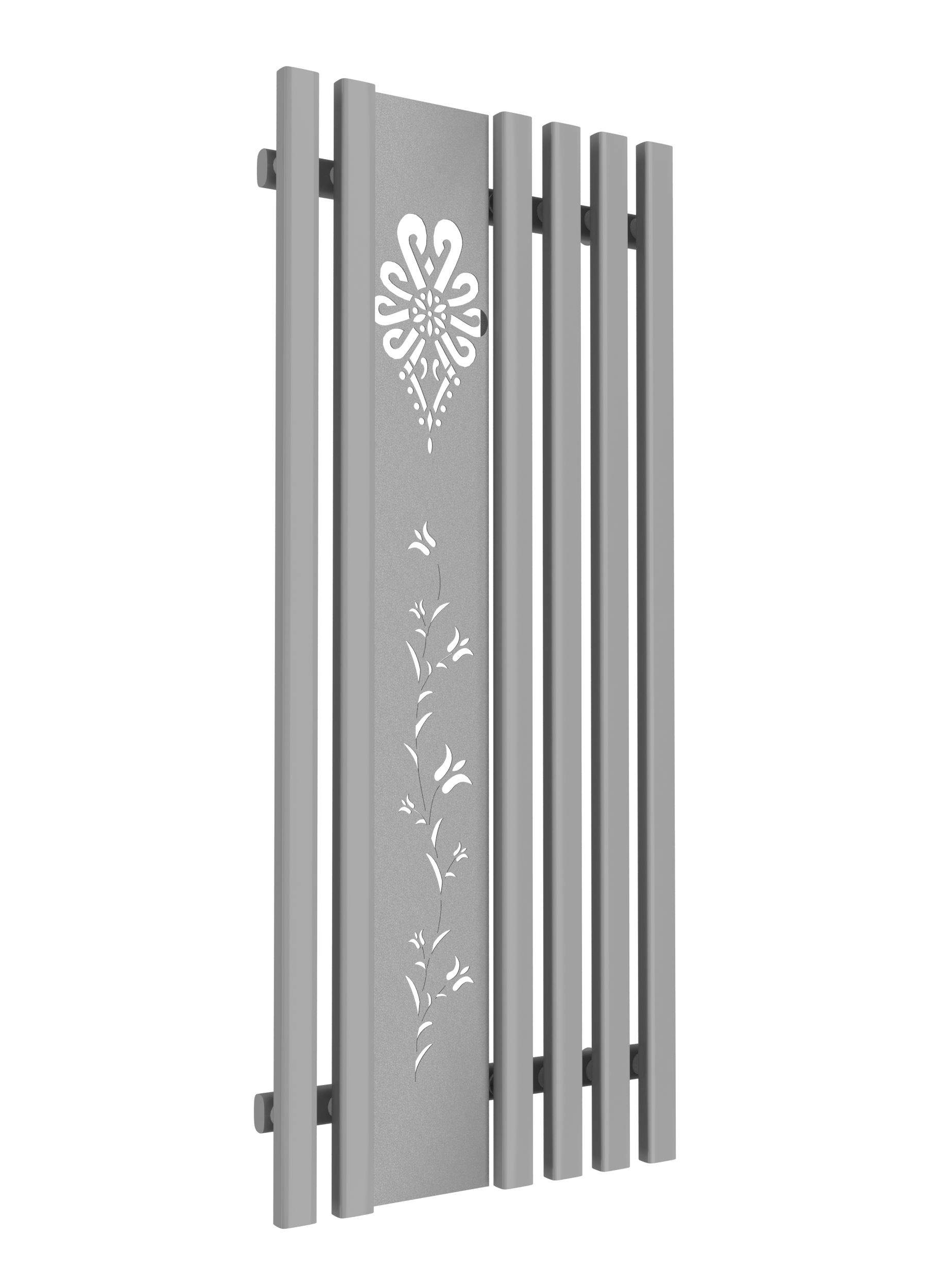 Dekorativní Radiátor Horal 1600/600 Šedý Lesk
