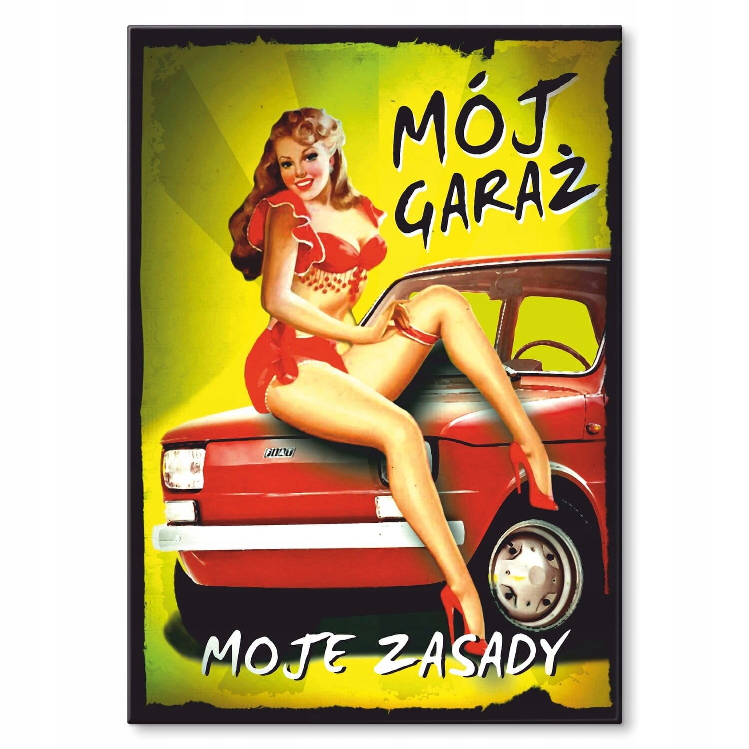 

Blacha Metalowa Obraz Do Garażu Garaż