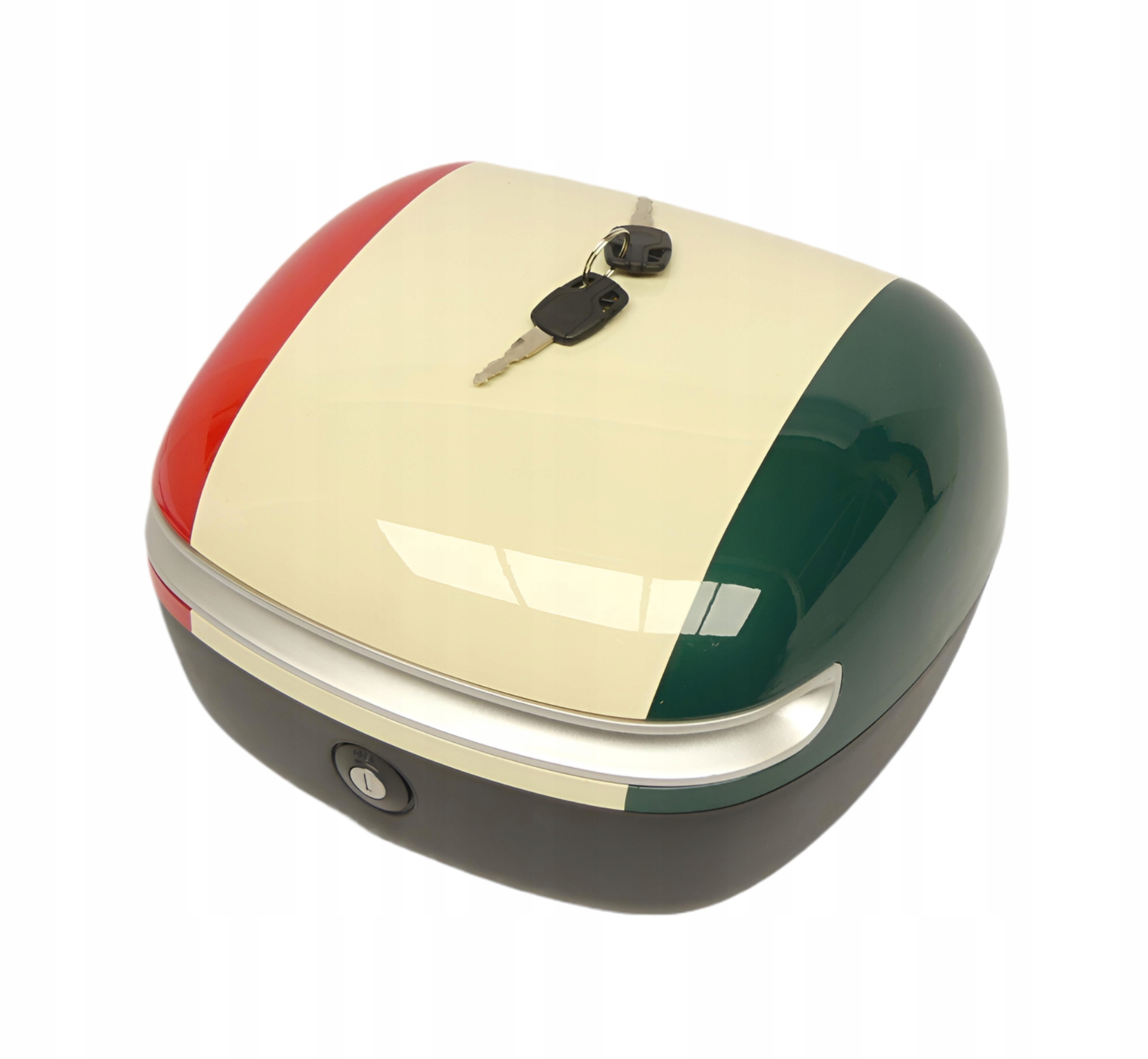 Motocyklový kufr na retro centrální skútr TopX 18L Roma Piaggio Vespa