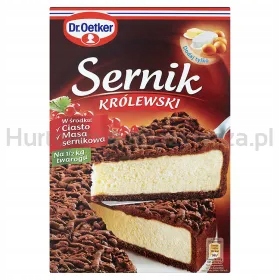 Levně Dr.Oetker Královský tvarohový koláč 520 g