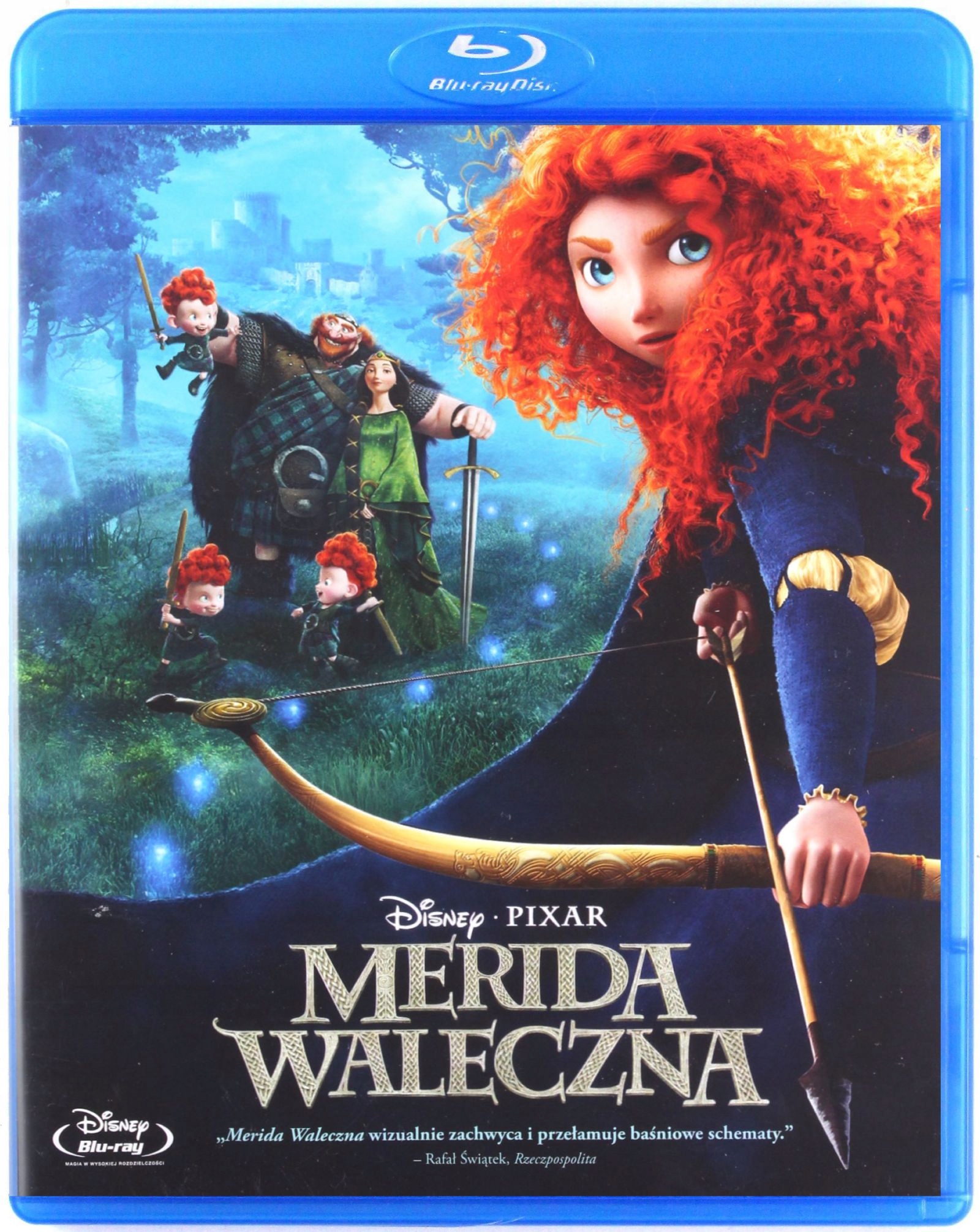 Merida Waleczna (disney) (blu-ray)