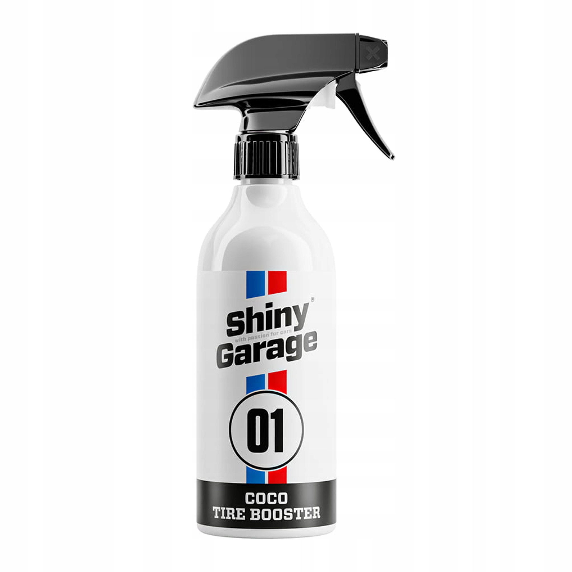 SHINY GARAGE COCO TIRE BOOSTER 500ml DRESSING DO OPON CZERNIDŁO