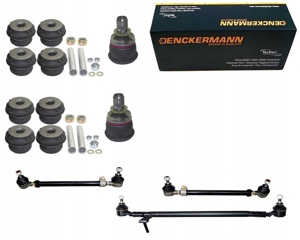 Tyč Koncovky Čep Pouzdra Kyvadla Mercedes W201 190 Přední Sada