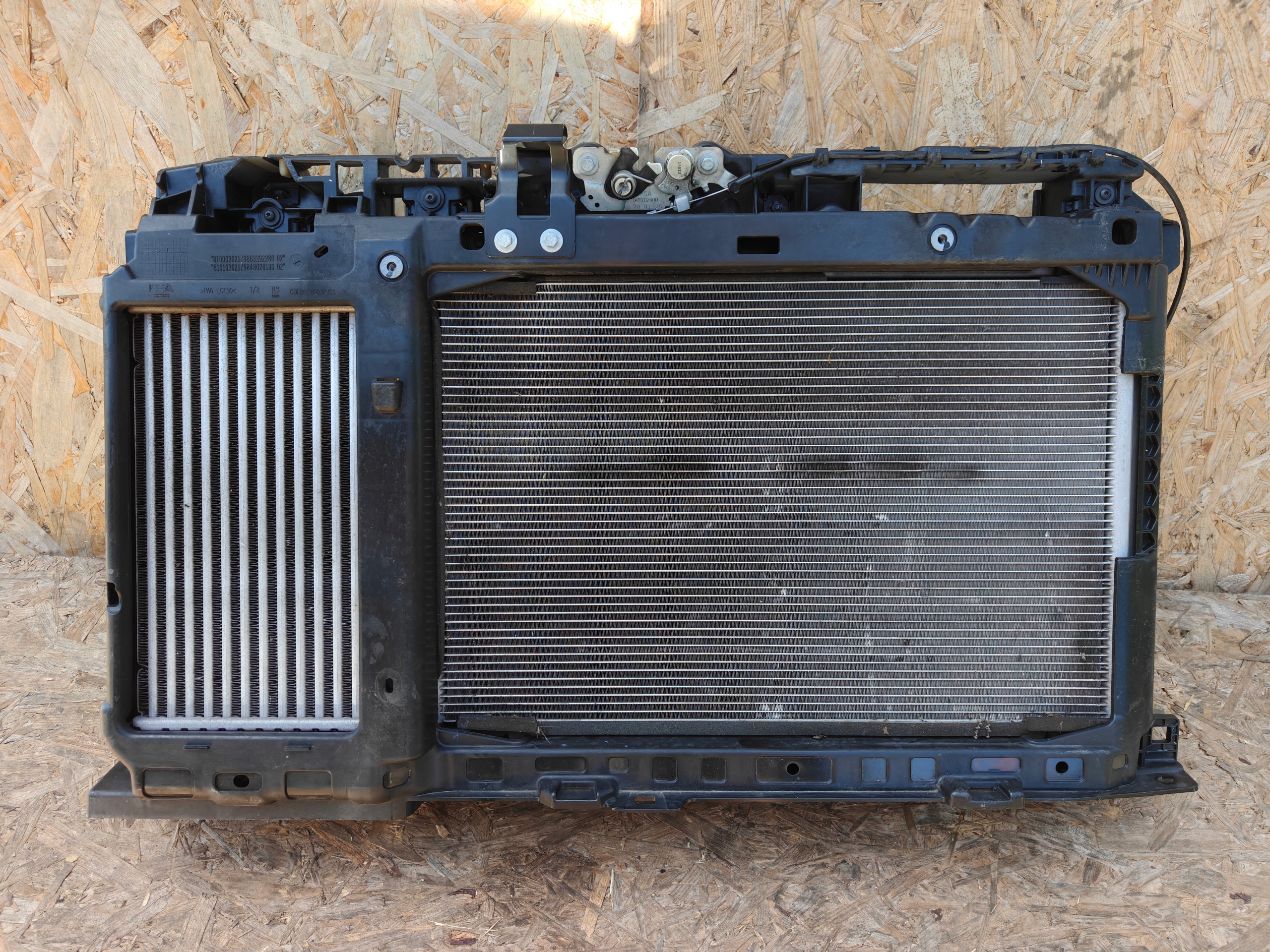 complete front ALFA ROMEO JUNIOR 1.2HYBRID bonnet fender bumper radiator