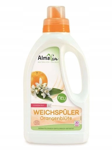 Levně 3X Almawin Tekutá aviváž a změkčování tkanin oranžová Eco 750 ml