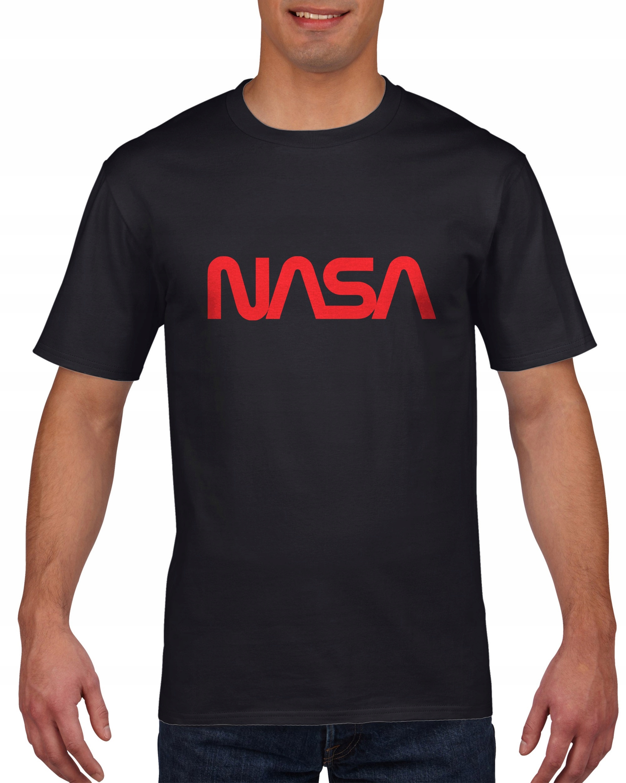 

Koszulka męska Kosmos Księżyc Nasa Kennedy c XXL