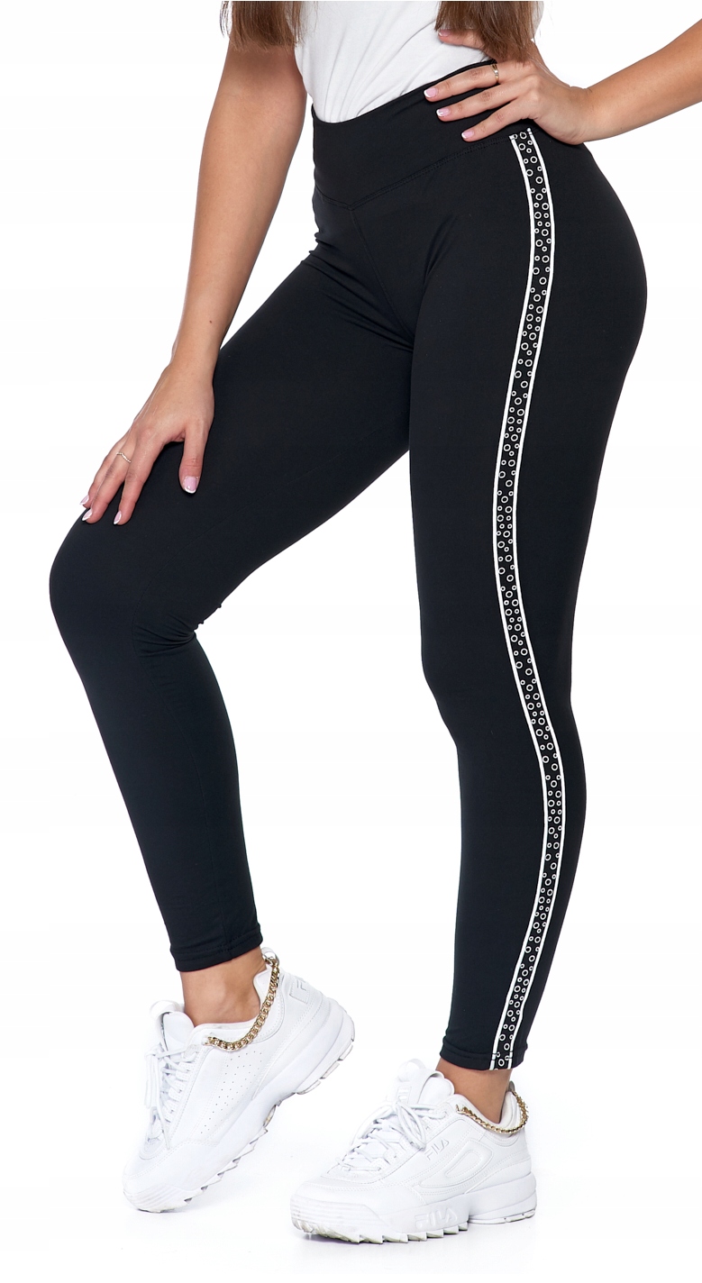 

Moraj Legginsy z Wysokim Stanem Kryjące L/XL