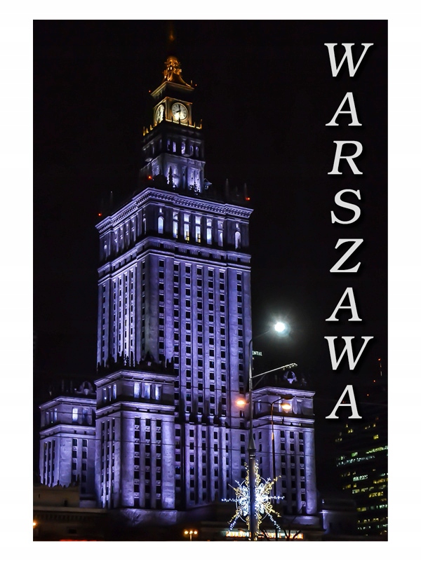 

Warszawa Pałac Kultury i Nauki Magnes na lodówkę