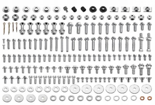 ZESTAW SRUB SRUBY 193 SZT HONDA CR 125 250 500 R