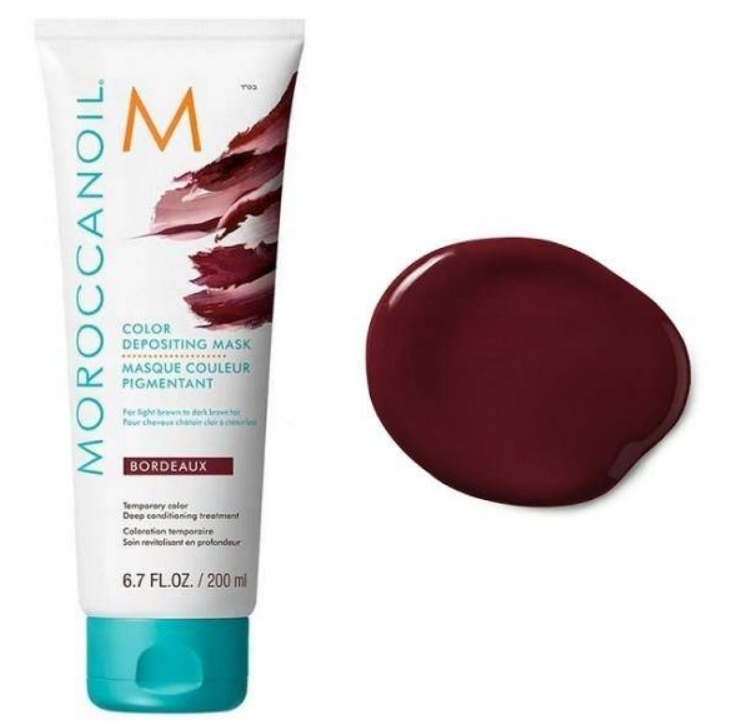 Moroccanoil Color Depositing Mask Bordeaux maska na vlasy 200 Ml
