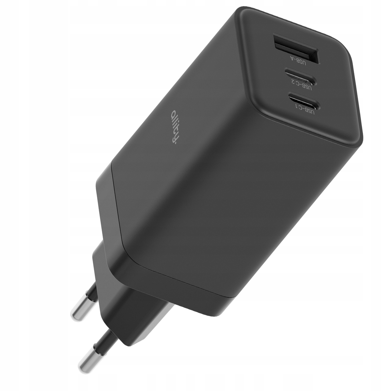 Allity síťová nabíječka Usb-c x2 Usb GaN Pd Qc rychlá nabíječka