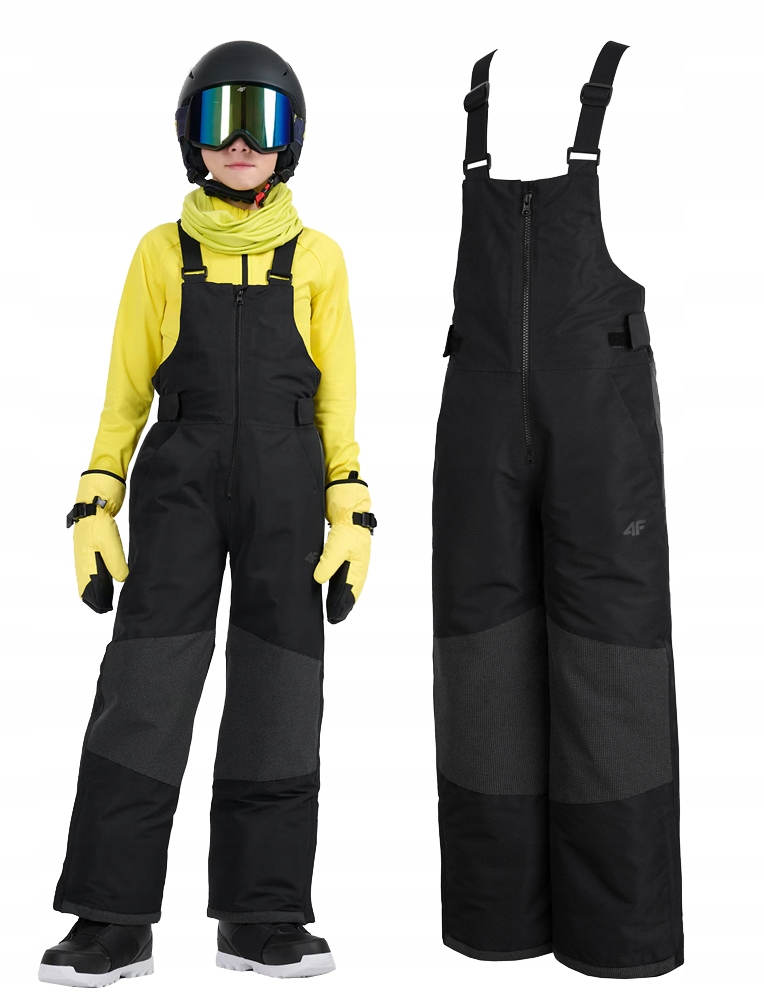 4F Chłopięce Spodnie Narciarskie Snowboardowe membrana 10 000 rozm 146