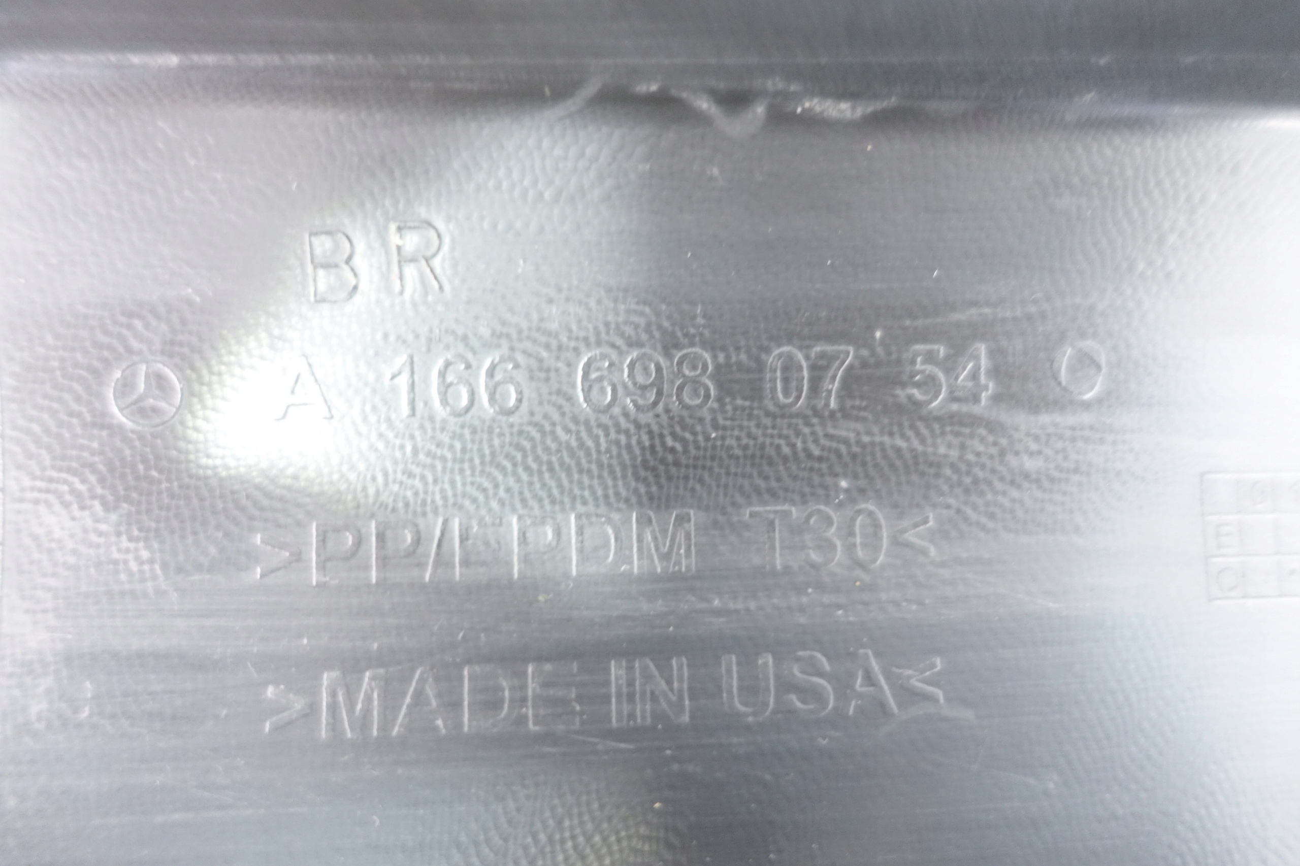moulding cap threshold left MERCEDES ML W166 AMG