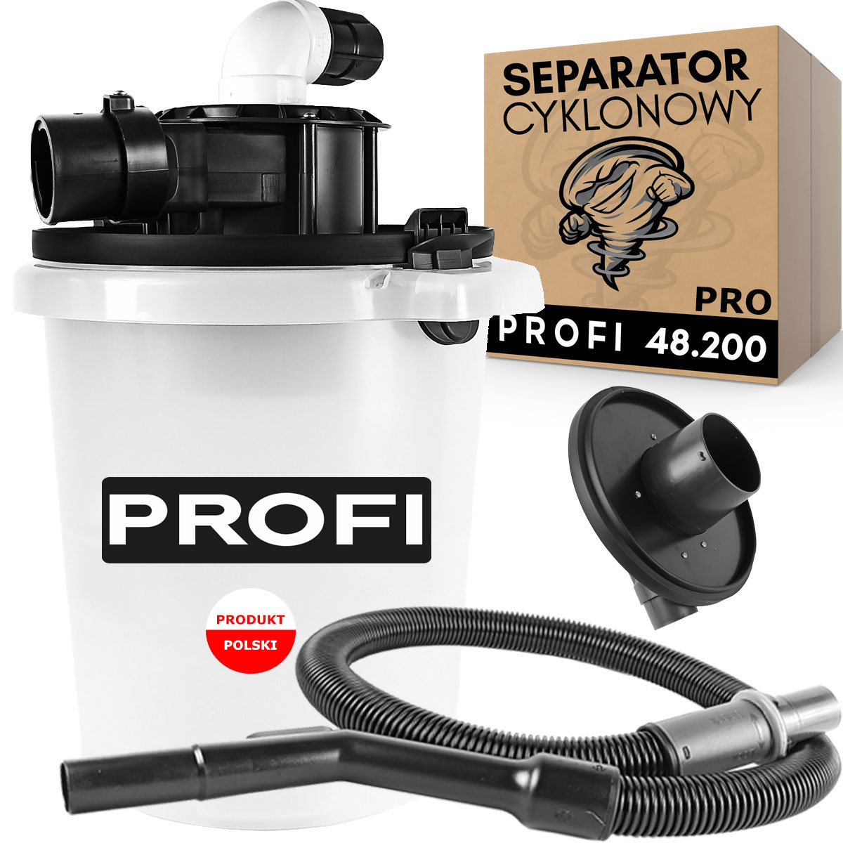 

Cyklon Separator Do Szlifierka Do Gipsu Żyrafa XL