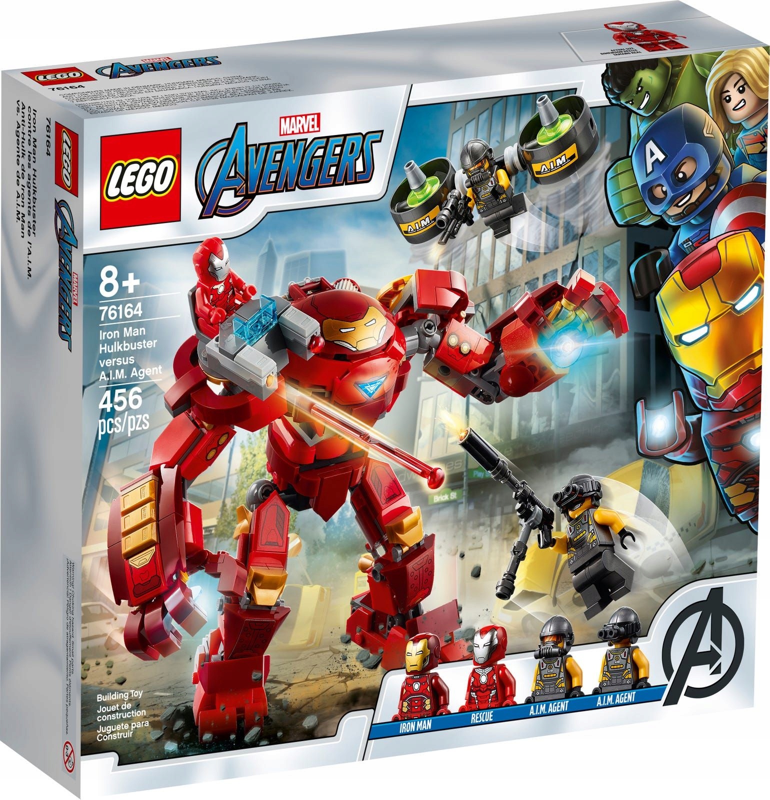 Lego Heroes 76164 Hulkbuster Iron Mana versus agenti A.i.m Nové