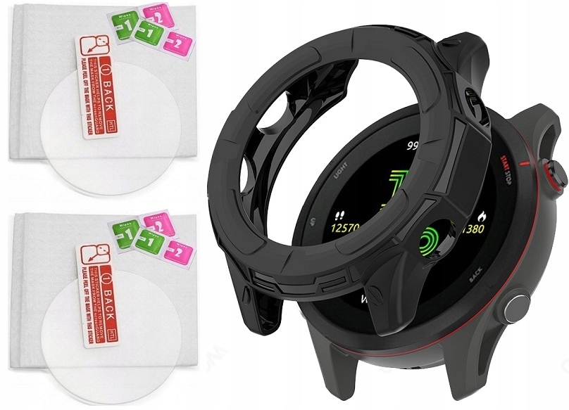 

2x Szkło Hartowane Etui do Garmin Forerunner 255