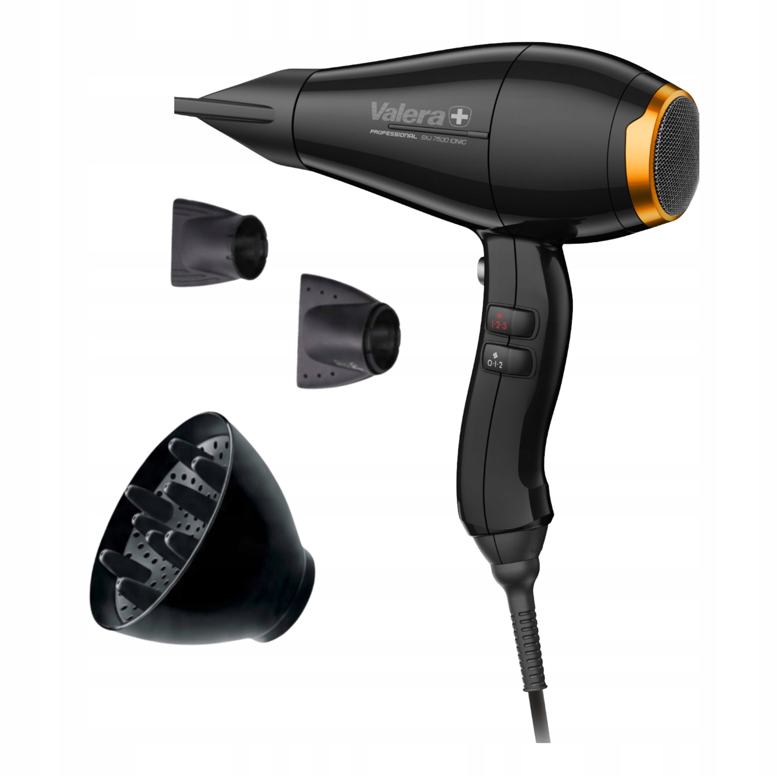 Suszarka do włosów Valera Jet 7500 Jony dyfuzor 2000W Cicha Jonizacja