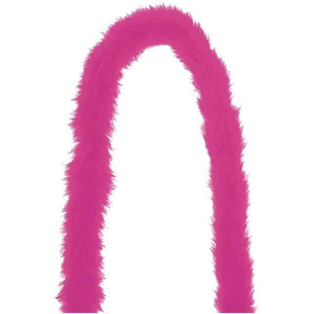 

szal Marabou boa Różowy retro 180 cm Lata 20 30