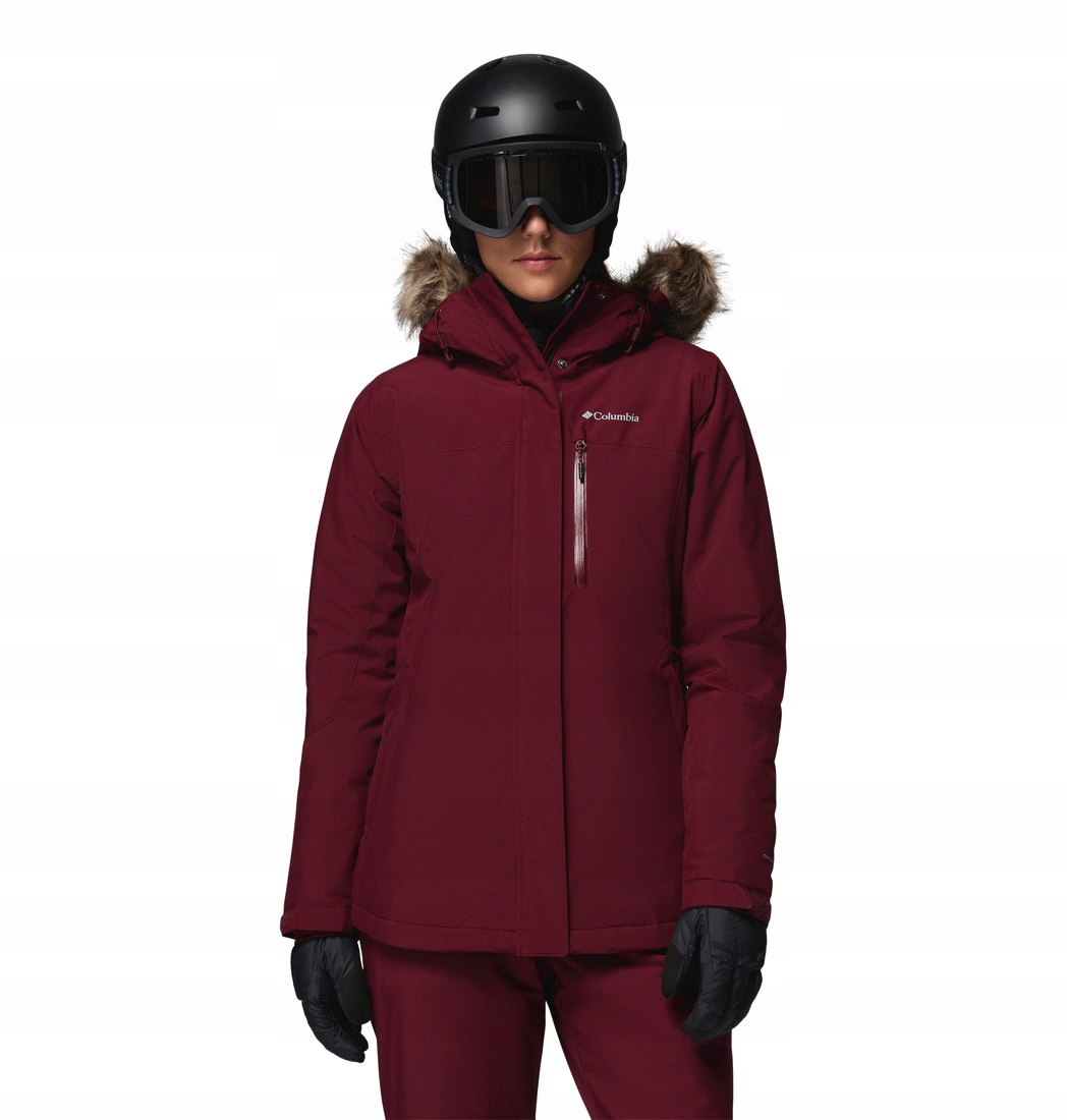 Dámská lyžařská bunda Columbia Ava Alpine II bordó 2085831624 r Xs