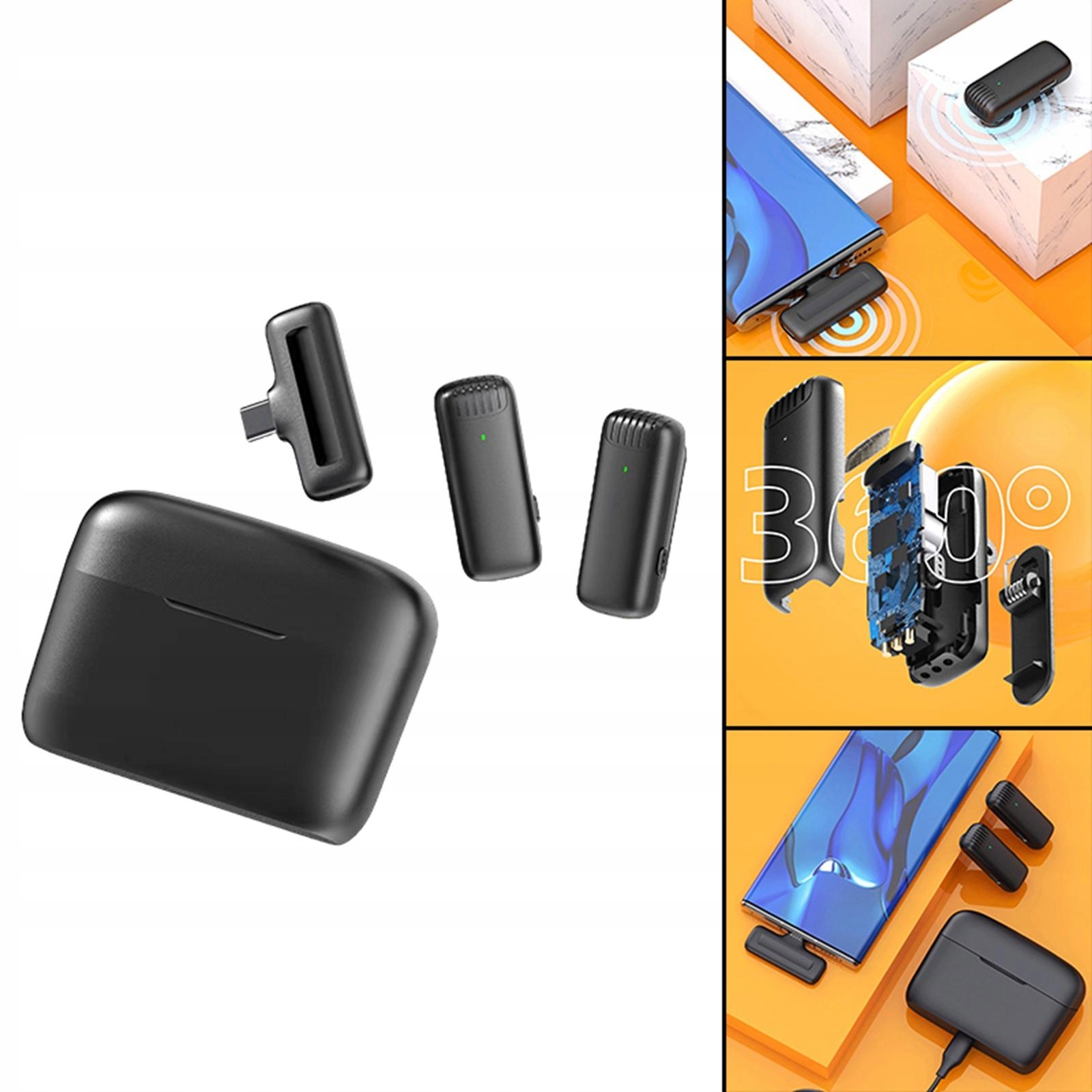 Mikrofon , Lapel Mic, Mic, Mini mikrofon Wtyczka Model HAAHUA