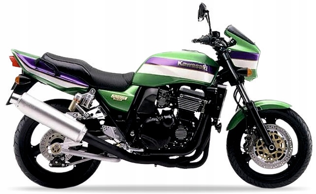 Nálepky Na Motocykel Juula Do Kawasaki Zrx 1100 2000 Jadeitová Zelená