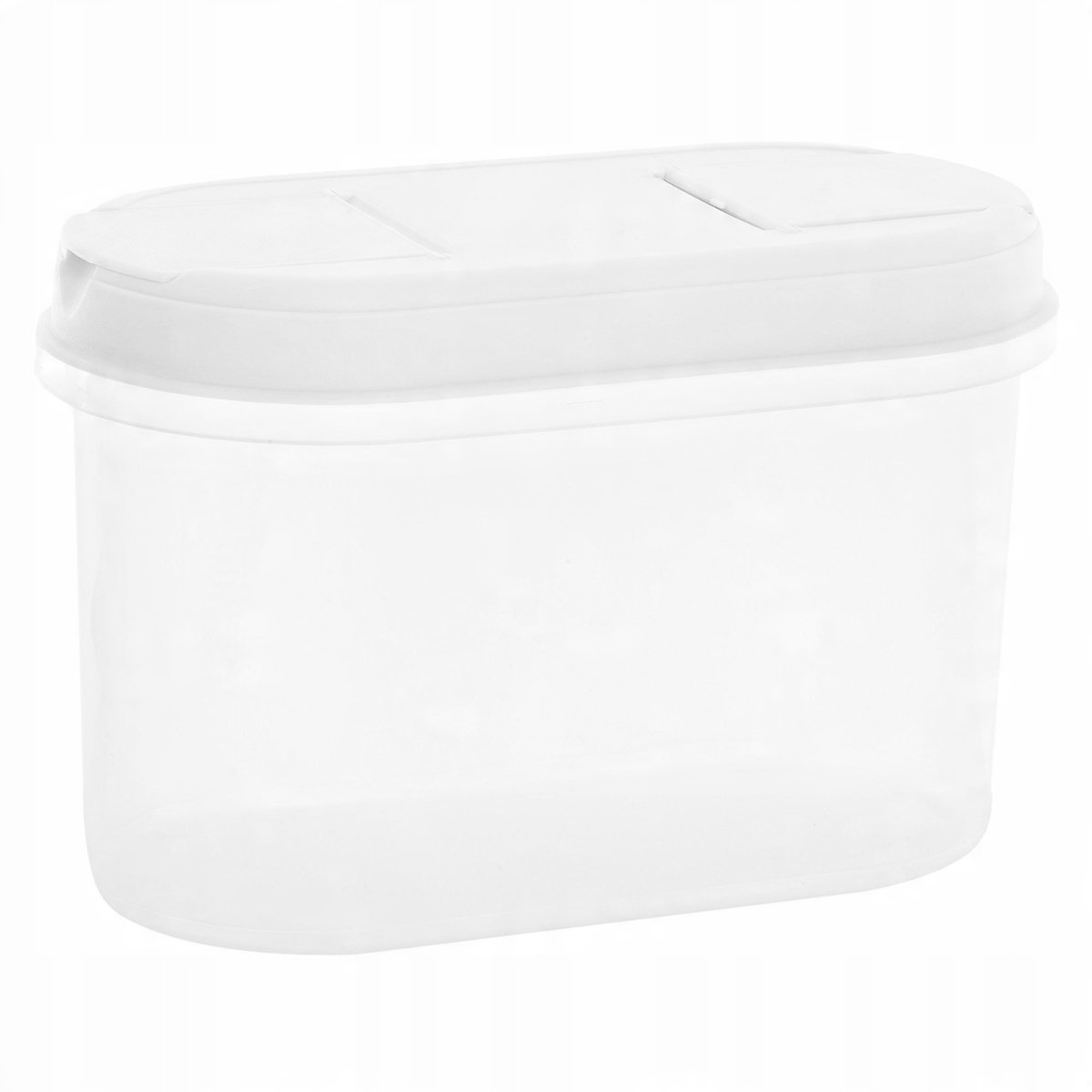 

Pojemnik na żywność mąkę makaron dozownik 1,2L