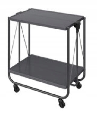 Livarno Home skládací univerzální vozík s kolečky, cca 68,5 cm