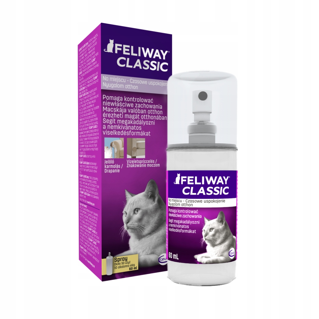 Levně Ceva Animal Health Polska Sp. Z O.o. Feliway sprej 60 Ml