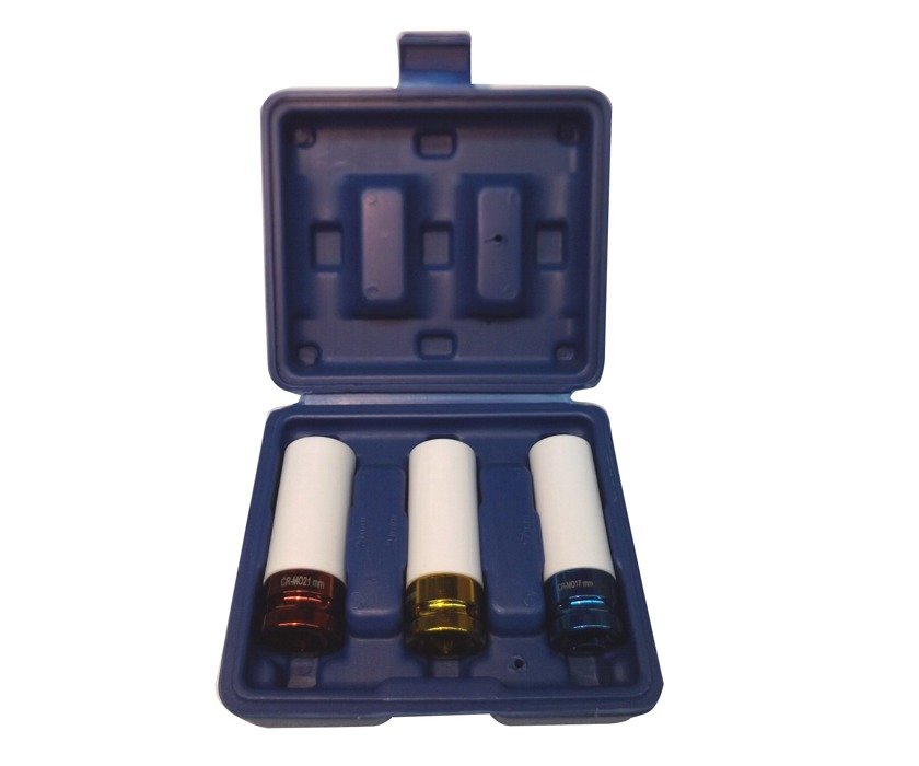 

Zestaw nasadek udarowych felg alu 3 sztuki 1/2"