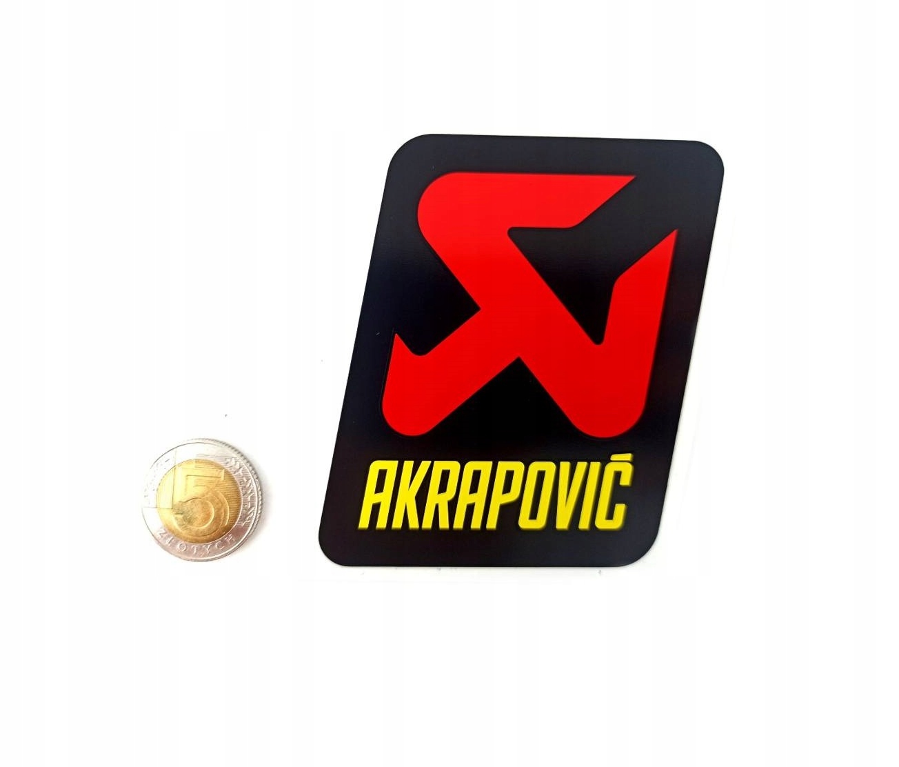 

Naklejka na tłumik Akrapović P-HST14AL 85x65mm